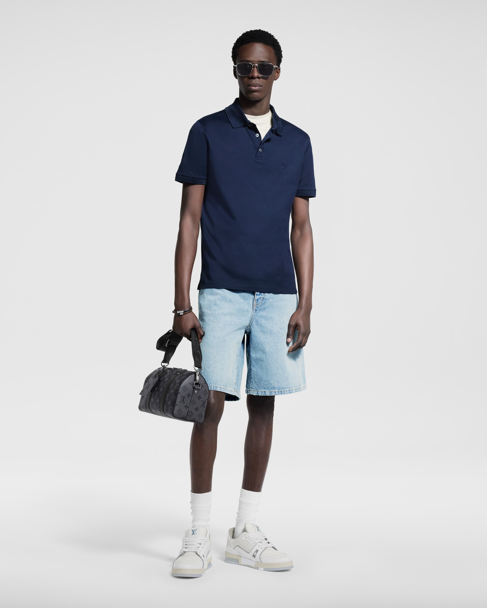 ルイヴィトン LOUIS VUITTON LV デニムショートパンツ　32 モノグラム・デニム ショートパンツ ｜ルイ・ヴィトン 公式サイト - 1AK6R0